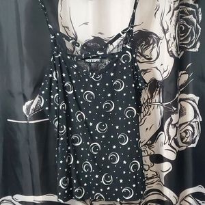 Moon and stars tank top